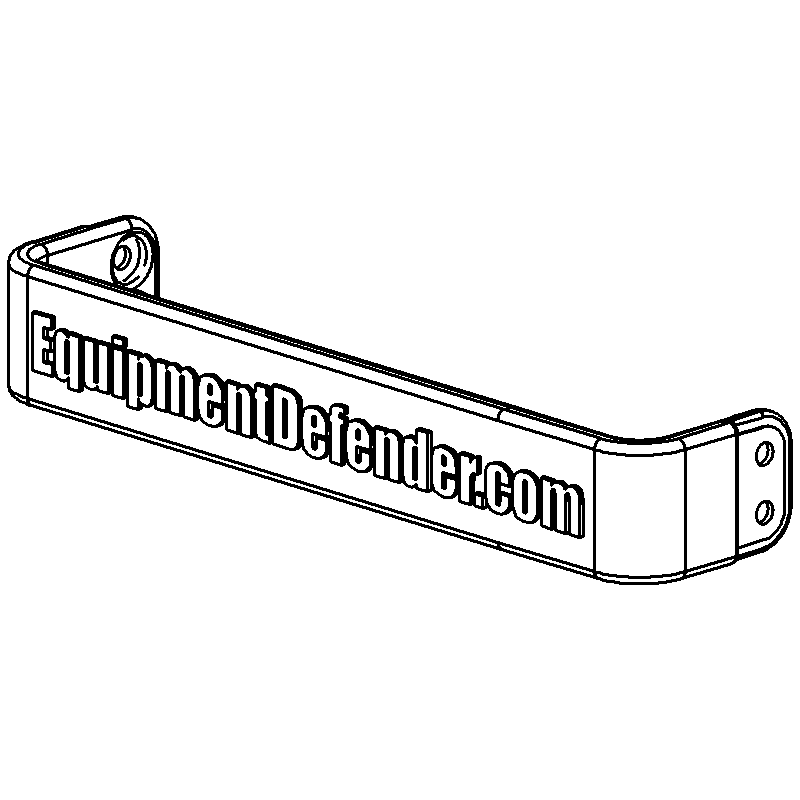 Blower Rack Front Bar - Equipment Defender